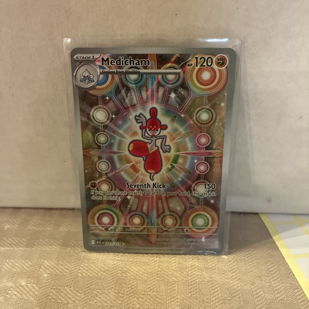 Medicham 241/217 Illustration Rare Ascended Heroes N MINT PK8993